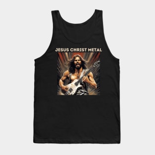 JESUS MEME - Jesus Christ Metal Tank Top
